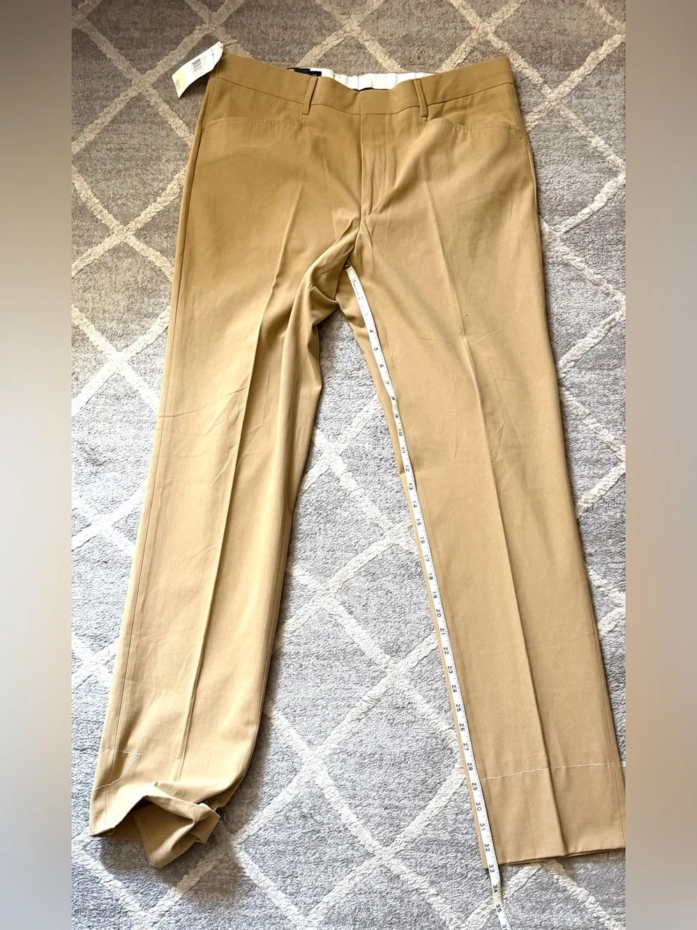 Vintage NWT Polo Ralph Lauren Men's Khaki Pants 90’s Italy 34